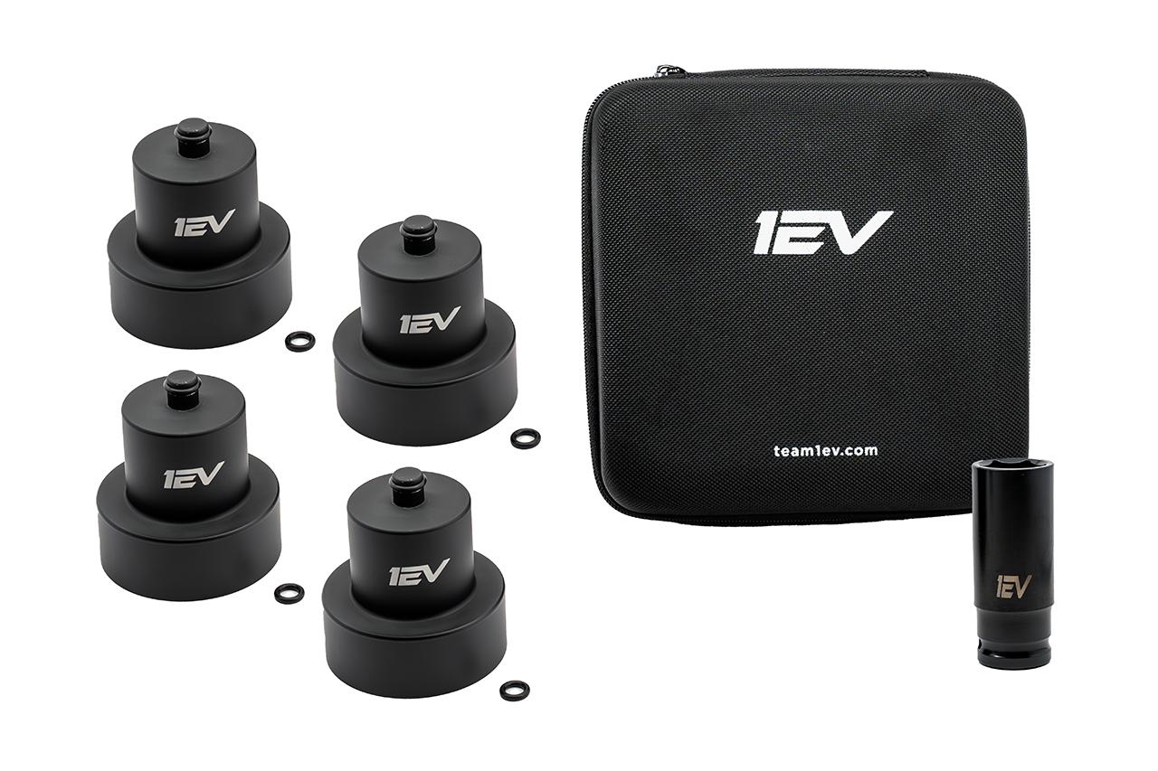 Rivian R1T R1S New Updated V5 Jack Pucks - The first and original Jack Puck is updated once again!  EV Sportline & Team 1EV Rivian-1EV-Jack-Puck-no-magnets-v3.2-R1T9000-7