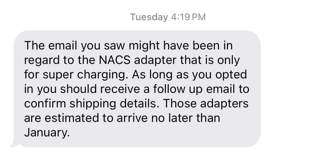 Rivian R1T R1S RS1 Home Charging Adapter Screenshot 2024-10-10 at 1.28.01 PM