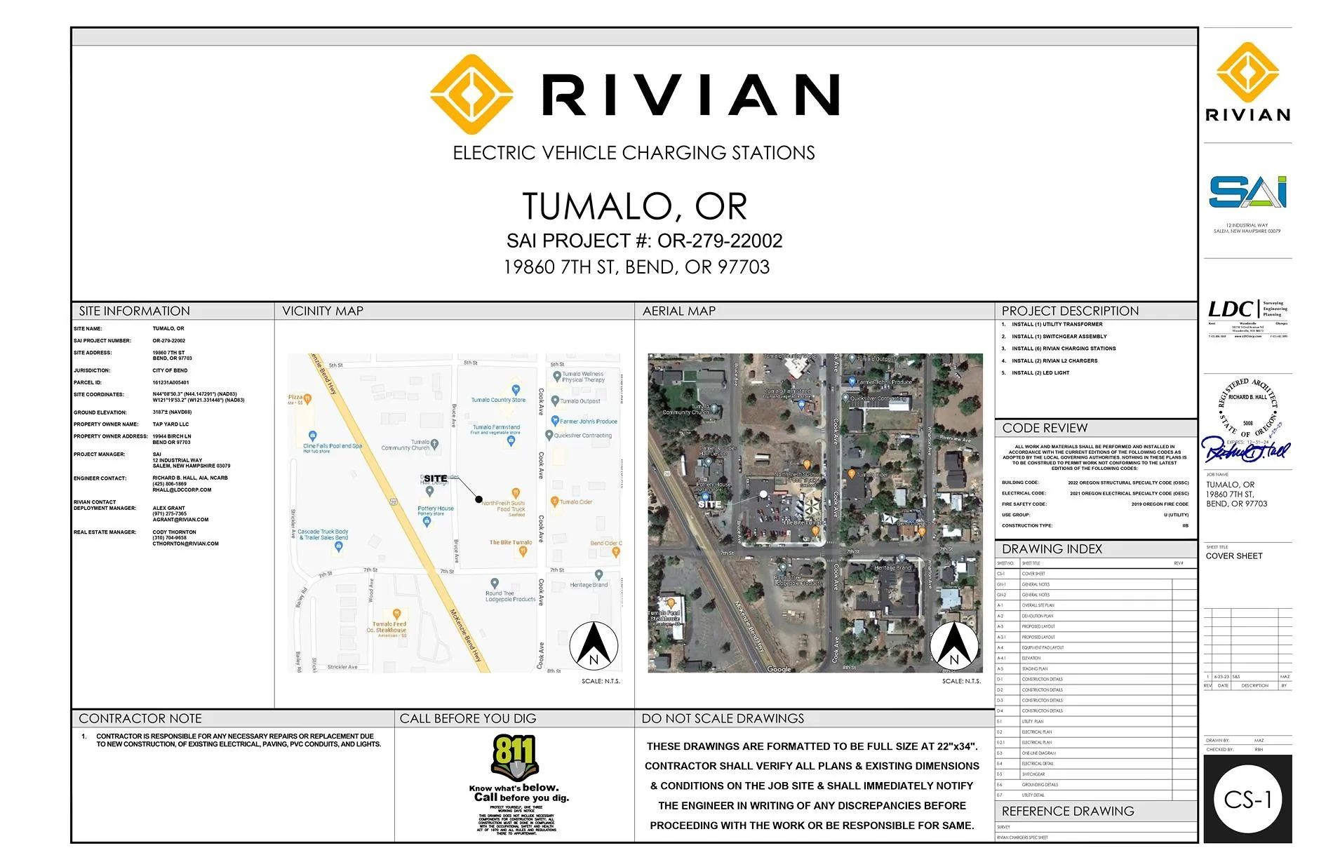 Rivian R1T R1S RAN Rivian Charging Stations Locations Map via Google Maps Tumalo_page-0001