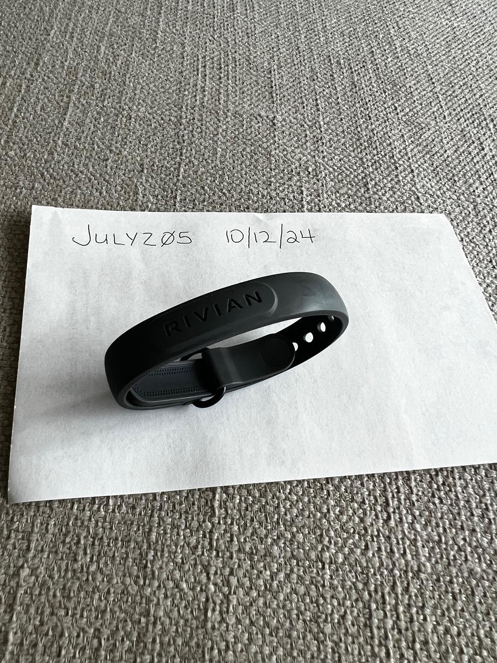 Rivian R1T R1S FS: Launch Edition wristband key IMG_7310