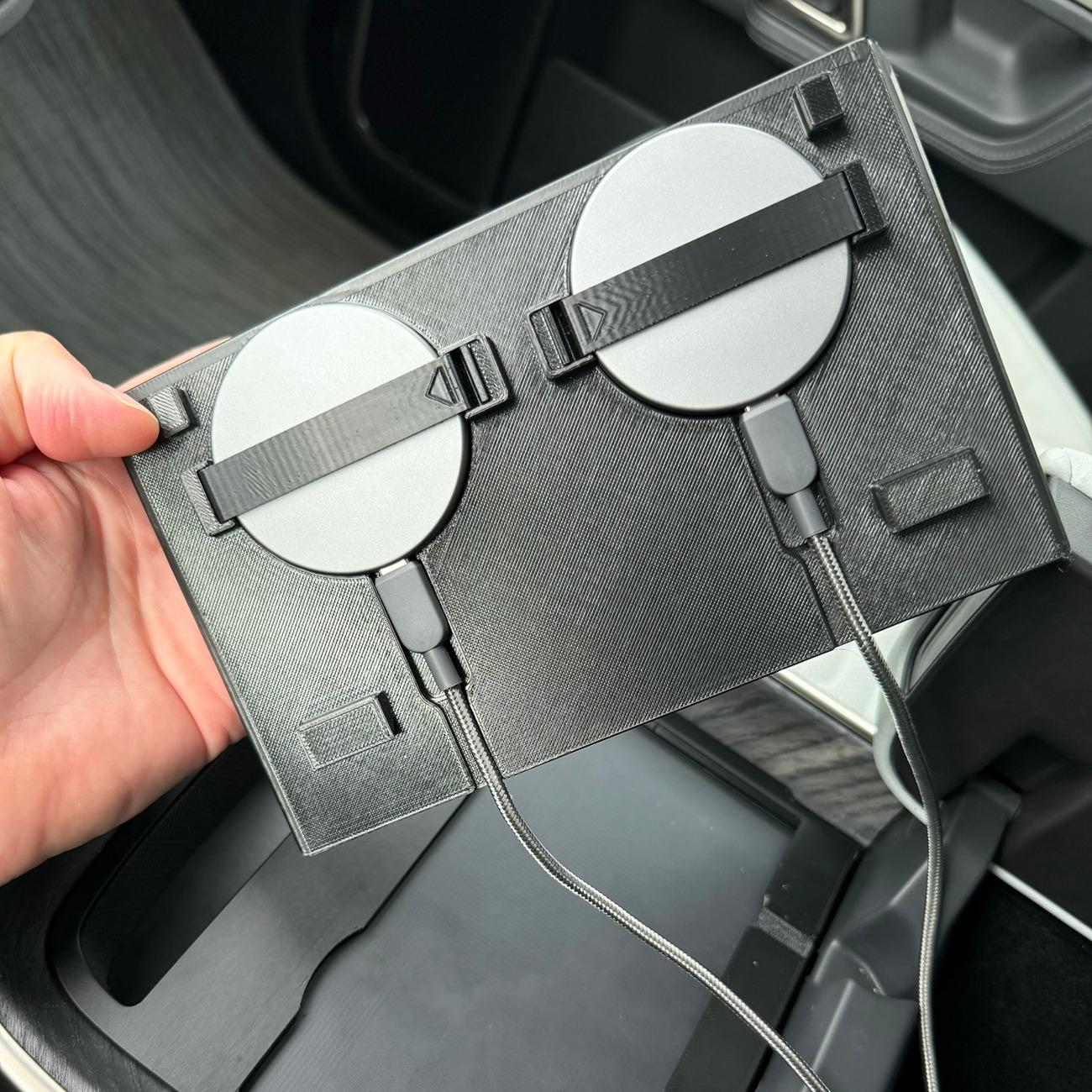 Rivian R1T R1S AdventureMat Gen2 Magsafe Charging Pad for Gen2 Rivians - Progress Update with Pics IMG_0086.JPEG