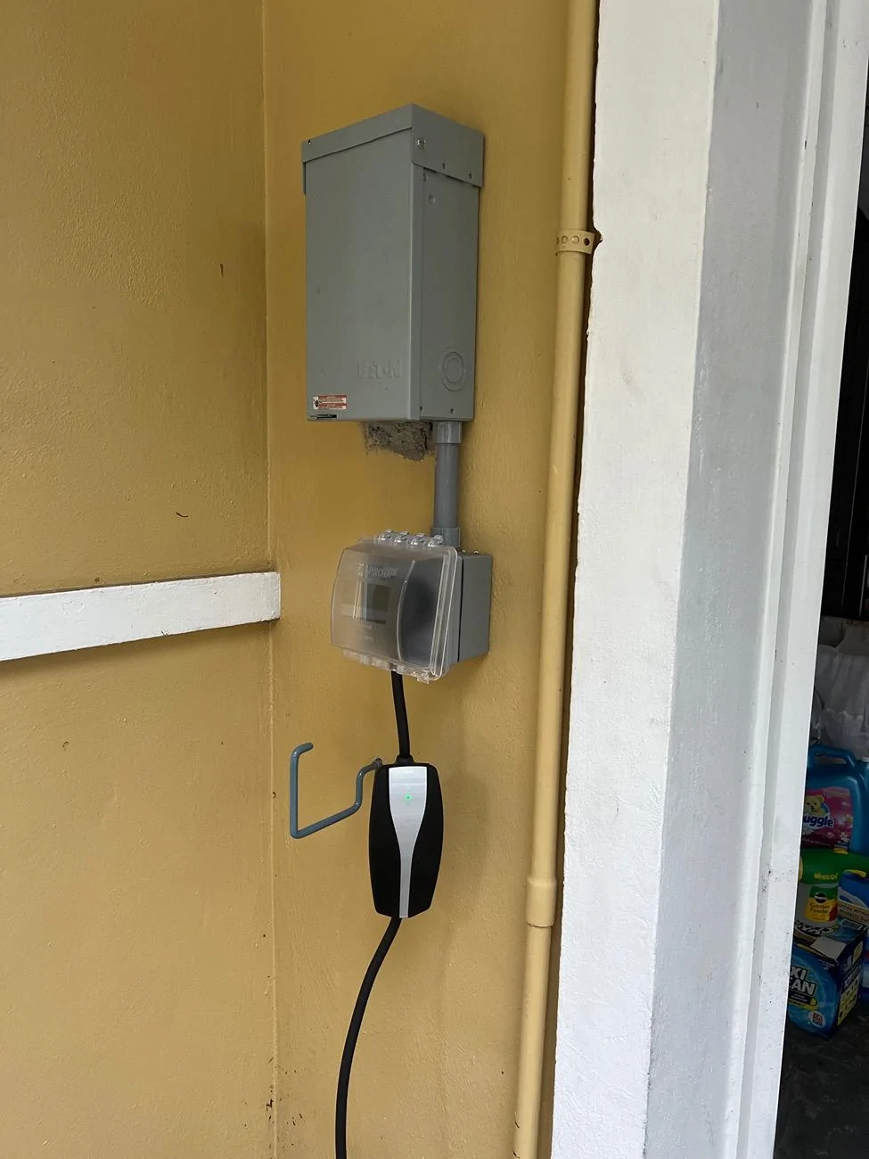 Rivian R1T R1S Show off your Level 2 Home Charger installs here IMG_5552