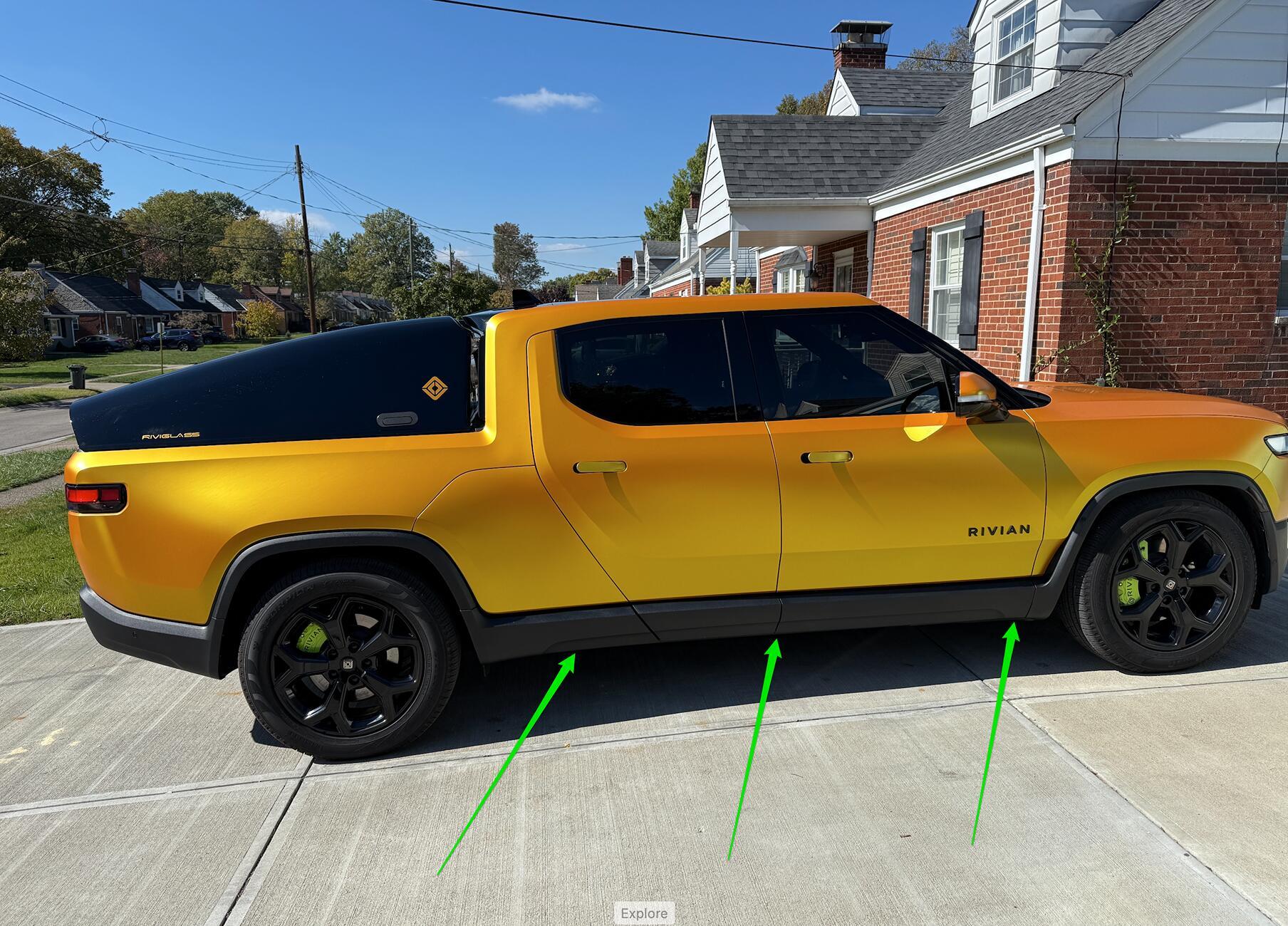 Rivian R1T R1S Phantom Rattle fix finally solved, 6 panel culprit Window