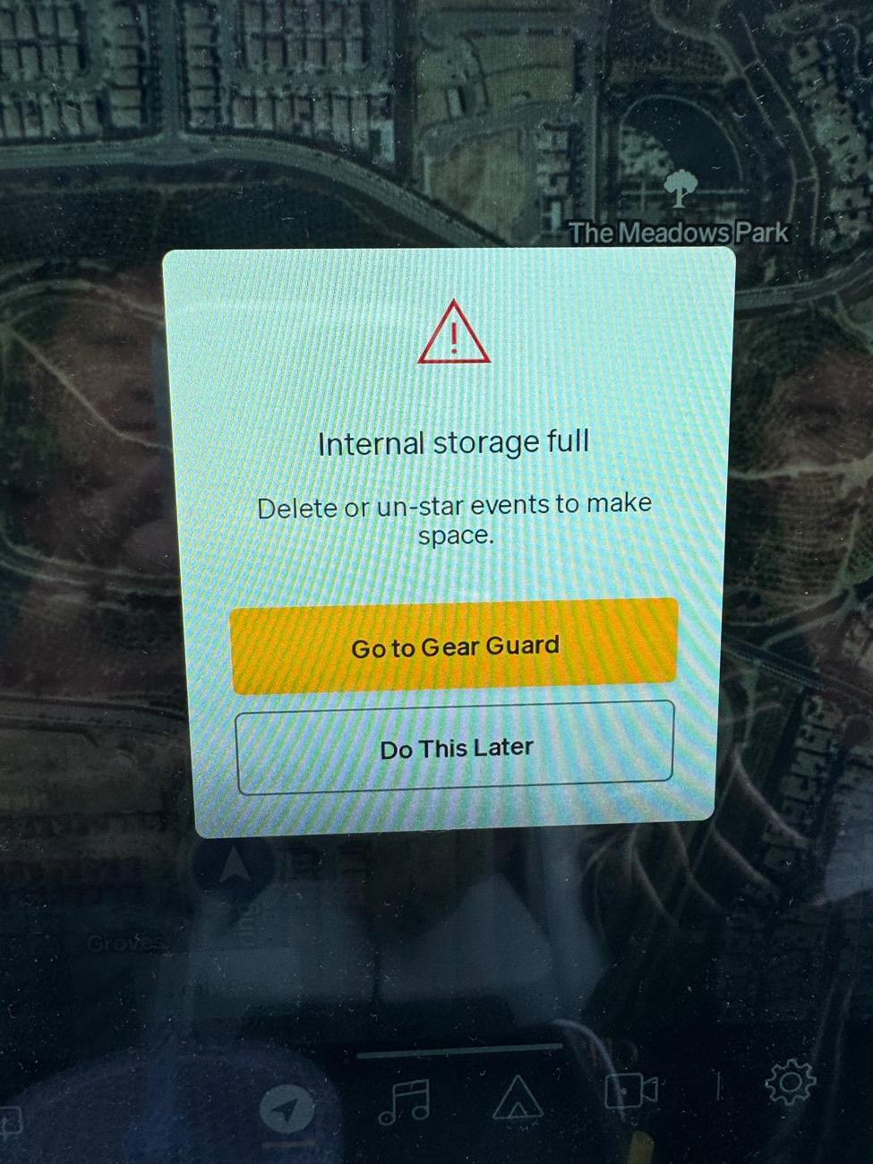 Rivian R1T R1S Internal storage full IMG_3237