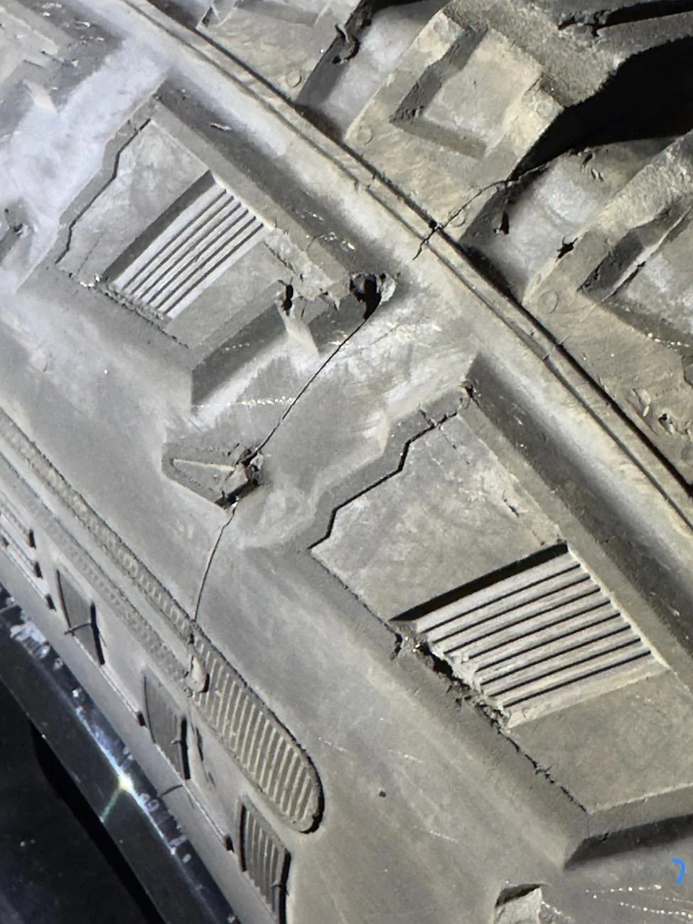 Rivian R1T R1S OEM Pirelli Scorpion A/T Plus splitting apart IMG_3778