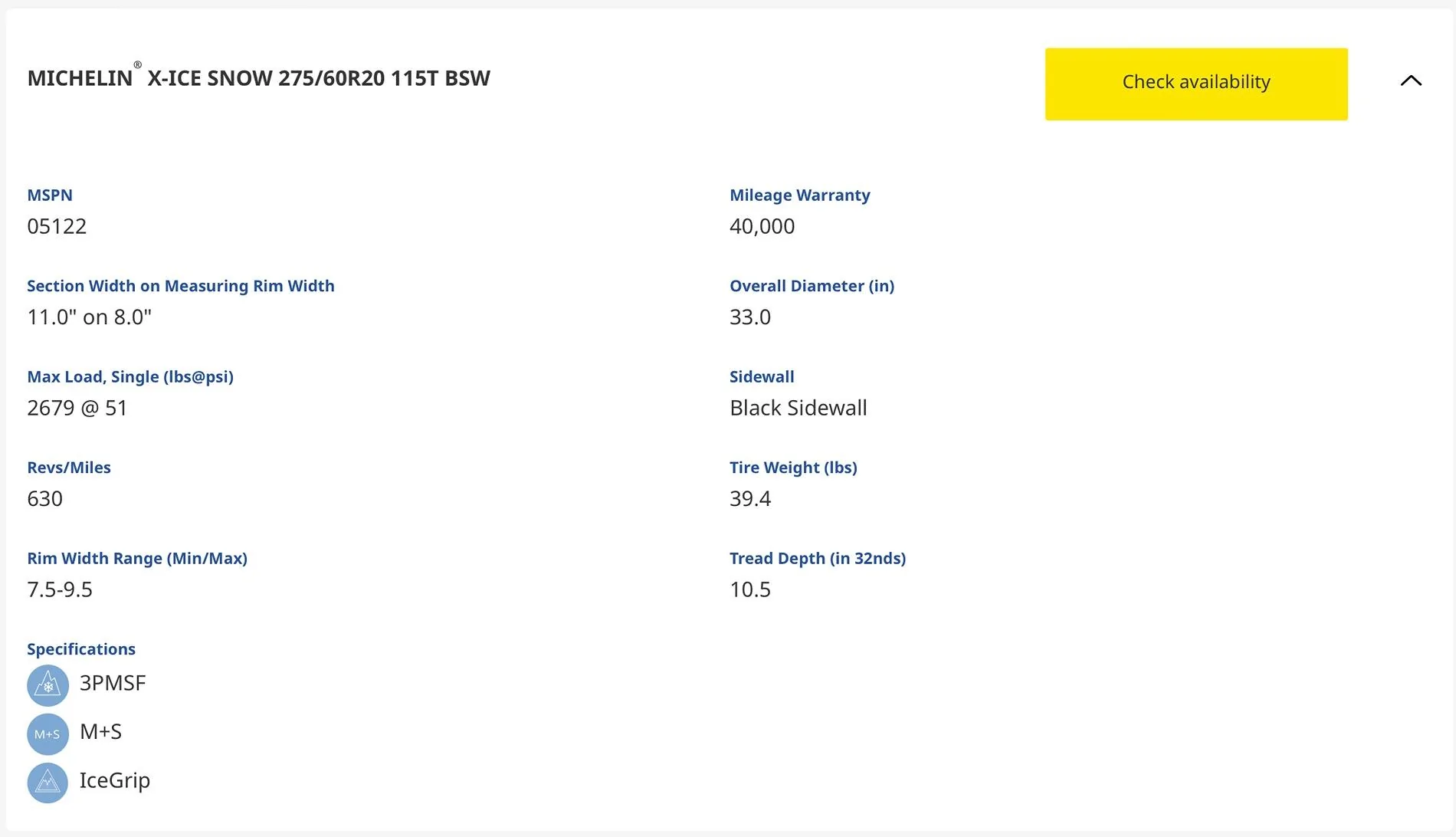 Rivian R1T R1S Efficient Winter Tires Compilation List - 275/60R20 IMG_1734