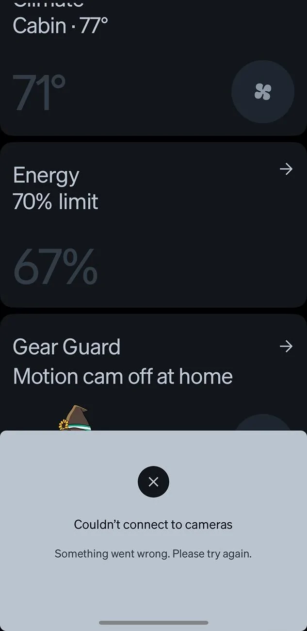 Rivian R1T R1S Rivian App cannot wake up Gen 2 R1S after 2024.39 update IMG_6898