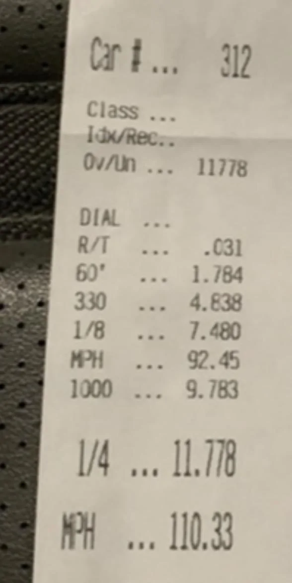 Rivian R1T R1S Cecil Co Drag Strip Street Night Run -- 11.778 @ 110.33 mph 1/4 mile (in 2022 R1T Quad) timeslip rivian