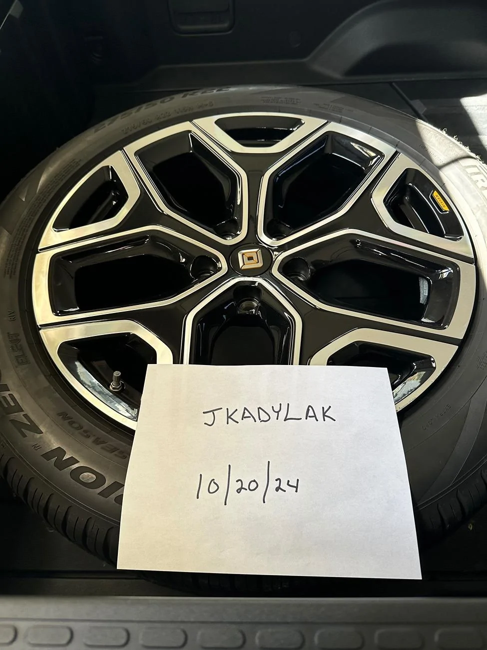 Rivian R1T R1S For sale: 22” sport bright wheel and tire - $500 each - 2 available IMG_1583