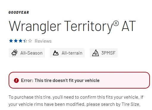 Rivian R1T R1S New Goodyear 20” tire option - available when? 1729465730104-kn