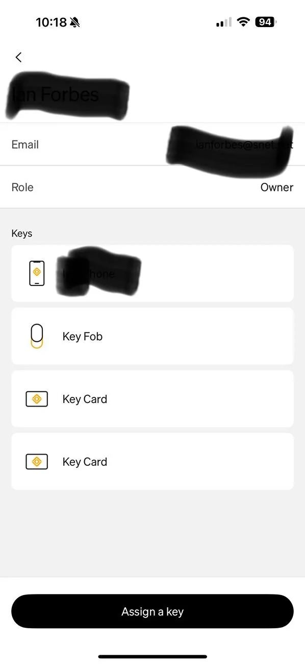 Rivian R1T R1S Can’t delete phone as a key! IMG_4797