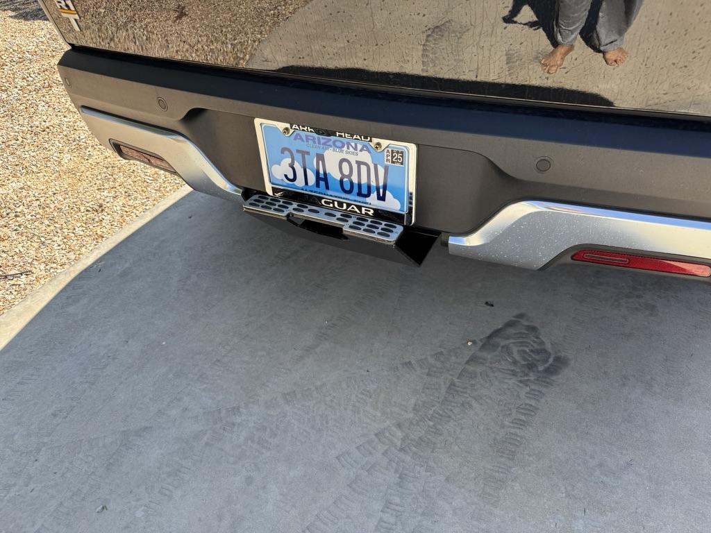 Rivian R1T R1S Any tricks on reinstalling the trailer hitch cover? 1729611725524-p5
