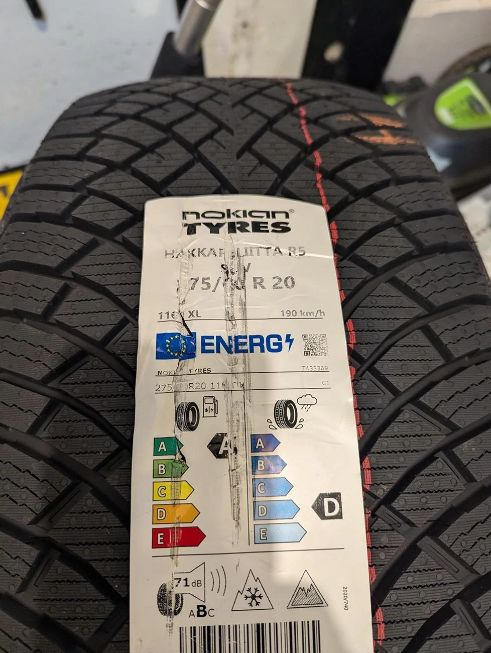 Rivian R1T R1S Efficient Winter Tires Compilation List - 275/60R20 PXL_20241023_163548848