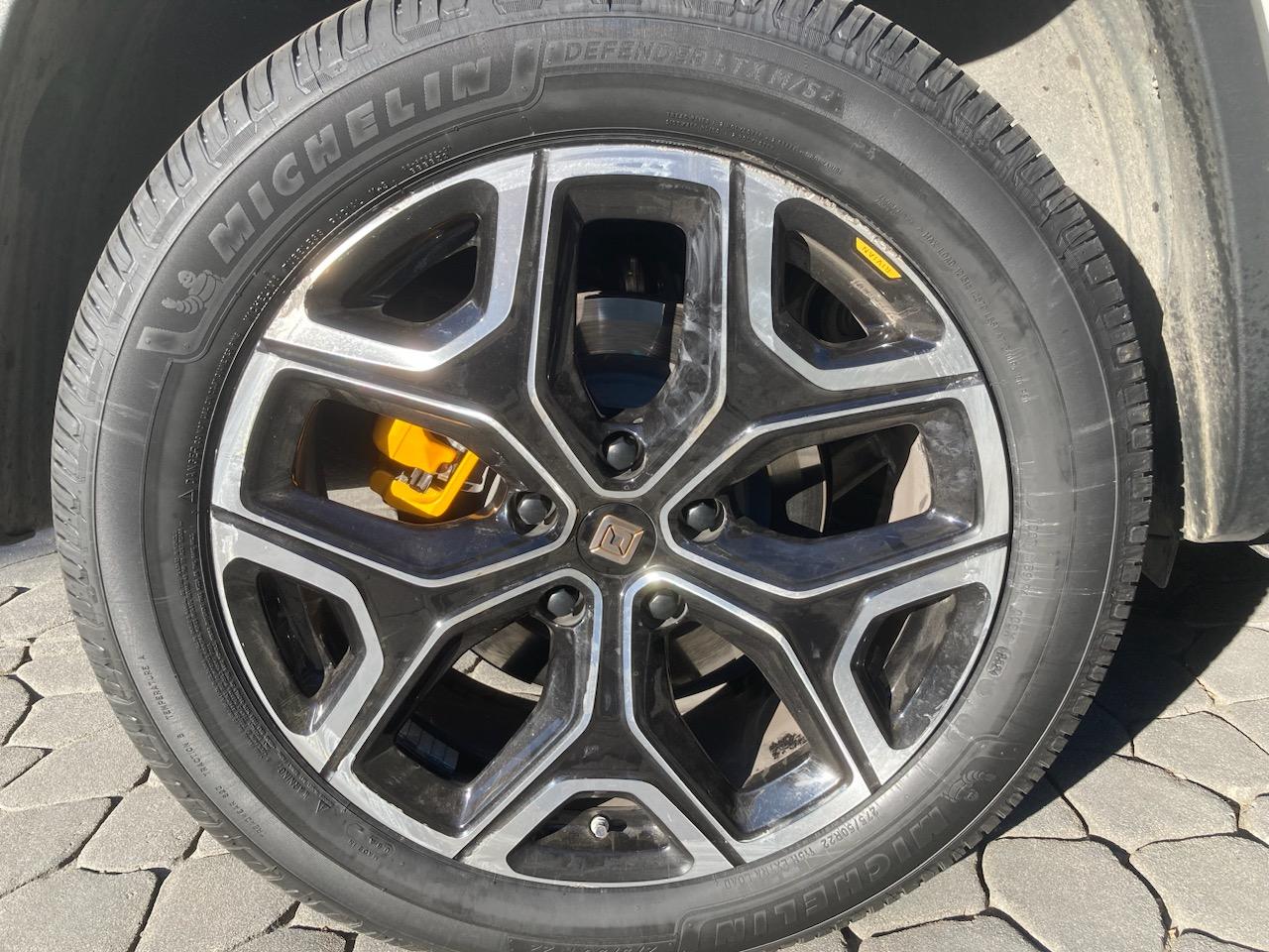 Rivian R1T R1S Michelin Defender LTX M/S2 R22 115H installed IMG_1074
