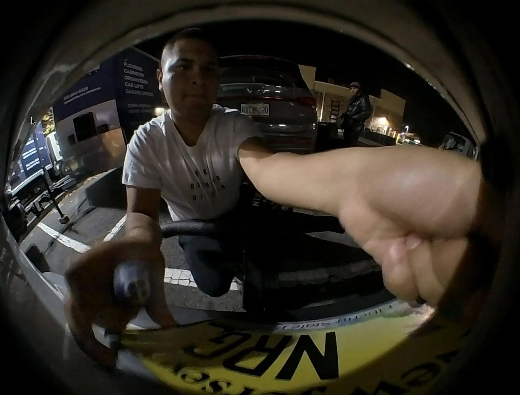 Rivian R1T R1S Gen1 Camera Caught License Plate Thief smile for the camera