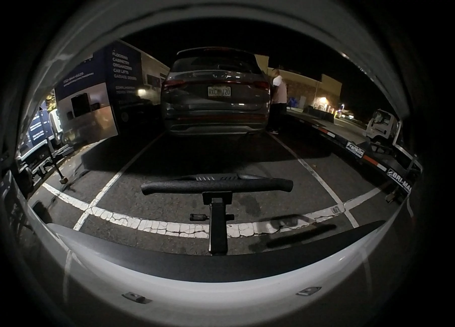 Rivian R1T R1S Gen1 Camera Caught License Plate Thief the getaway