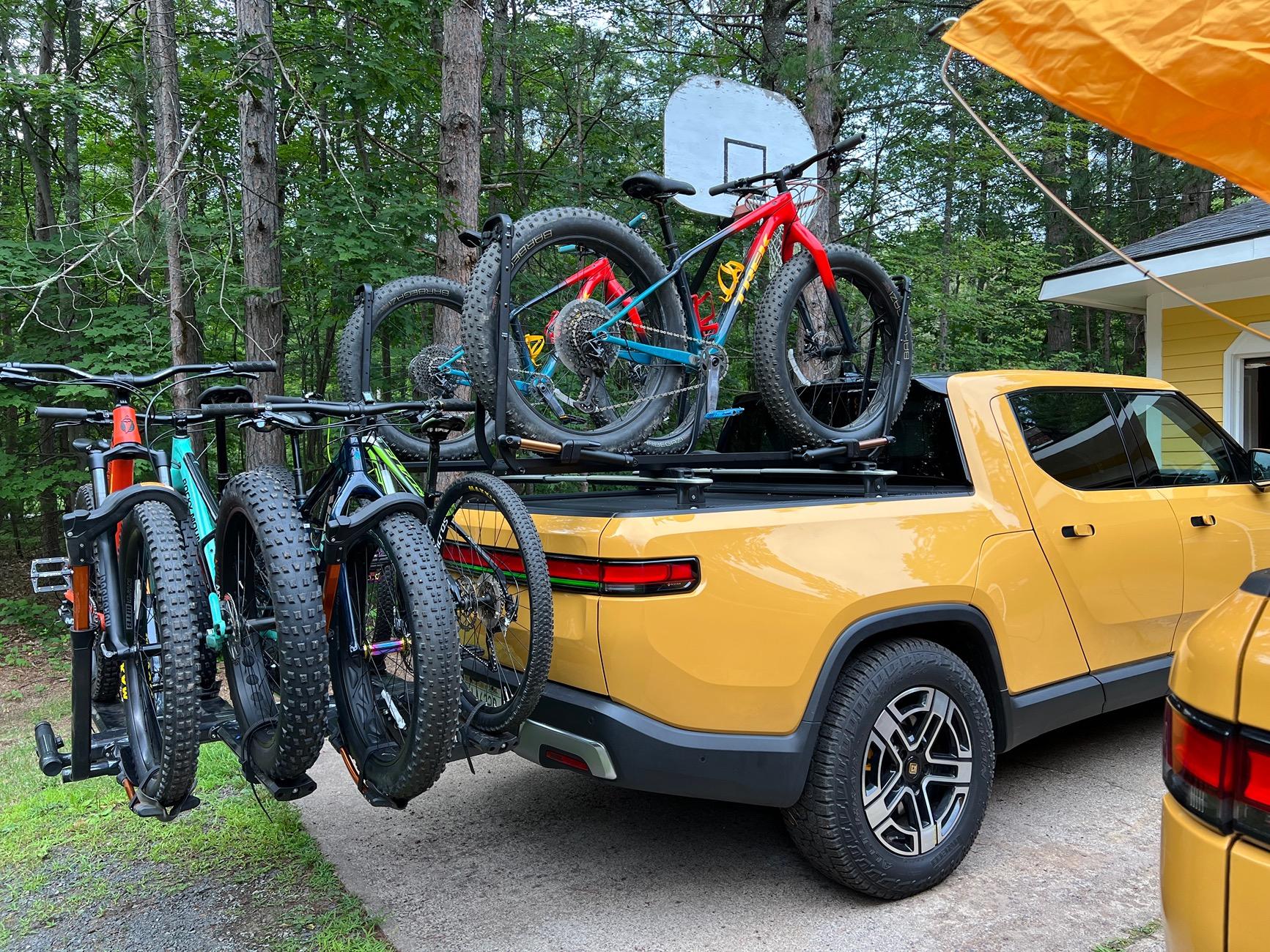 Rivian R1T R1S Anyone have experience with Kuat Beta bike rack? IMG_1996