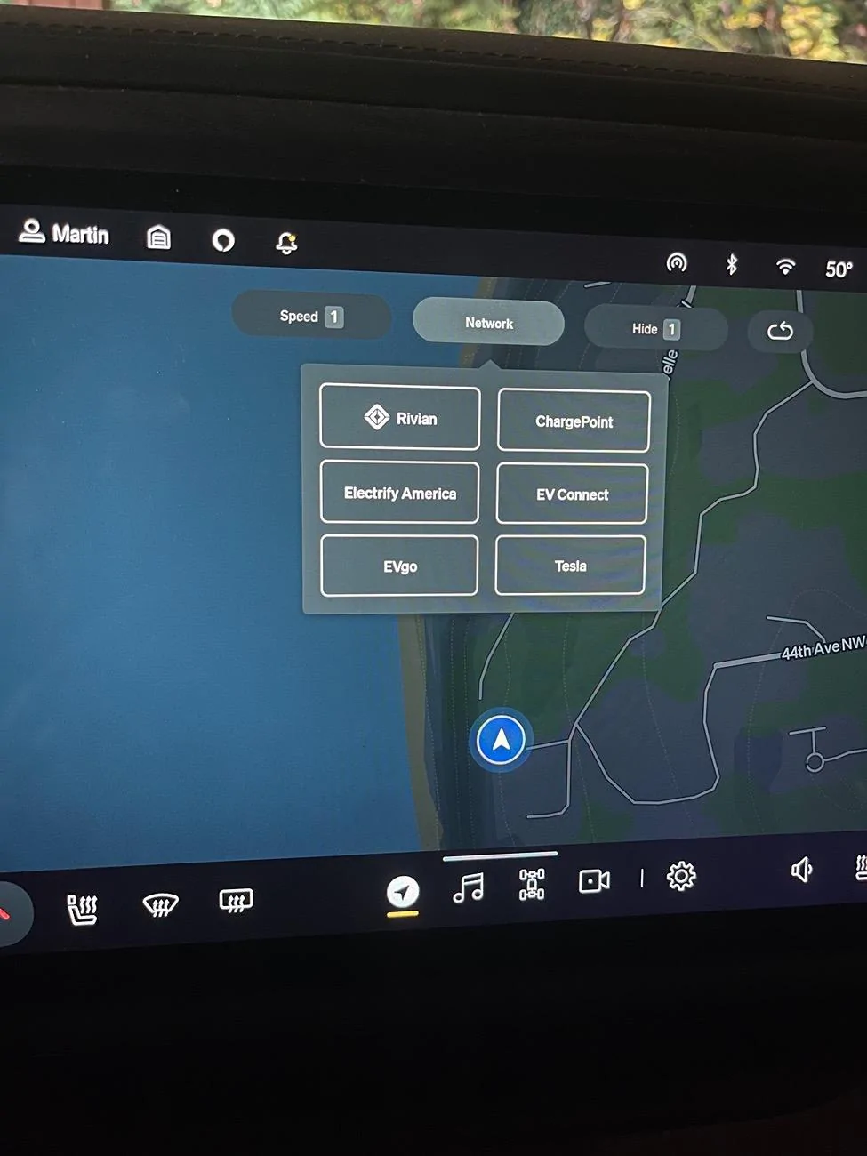 Rivian R1T R1S Network no longer displayed on Nav screen IMG_2938