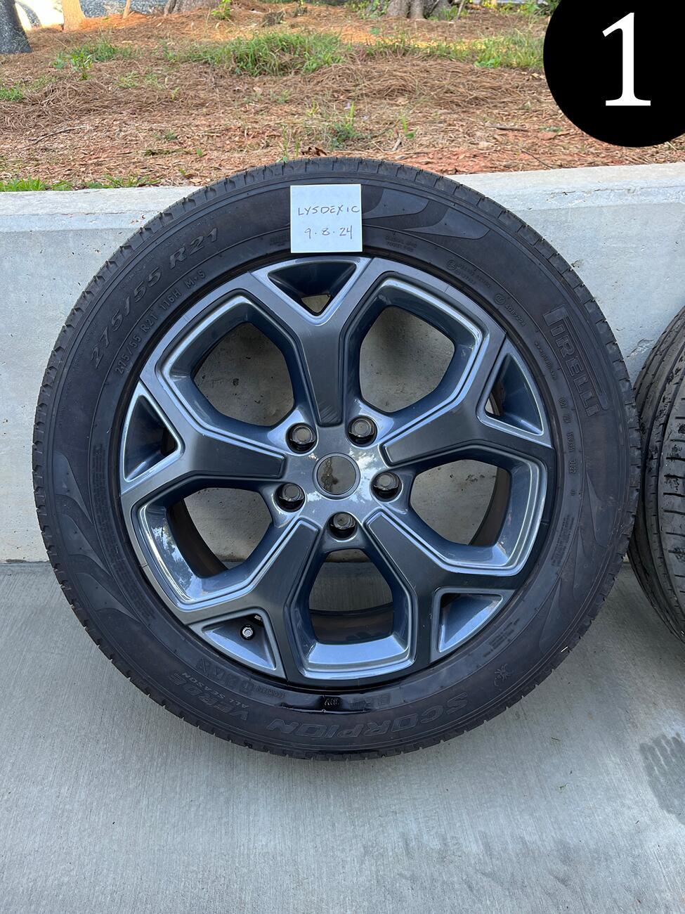 Rivian R1T R1S 21" Road Wheels & Tires - 2 Available - $350/each 1
