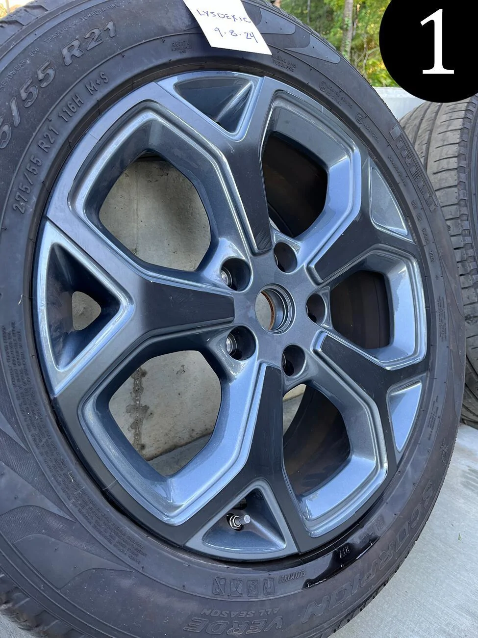 Rivian R1T R1S 21" Road Wheels & Tires - 2 Available - $350/each 2