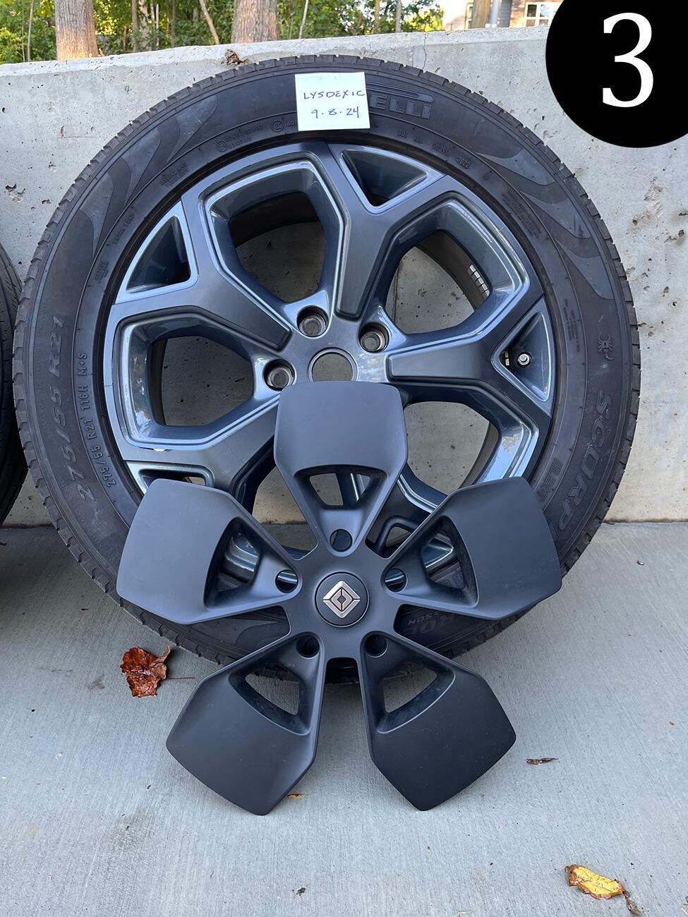 Rivian R1T R1S 21" Road Wheels & Tires - 2 Available - $350/each 777