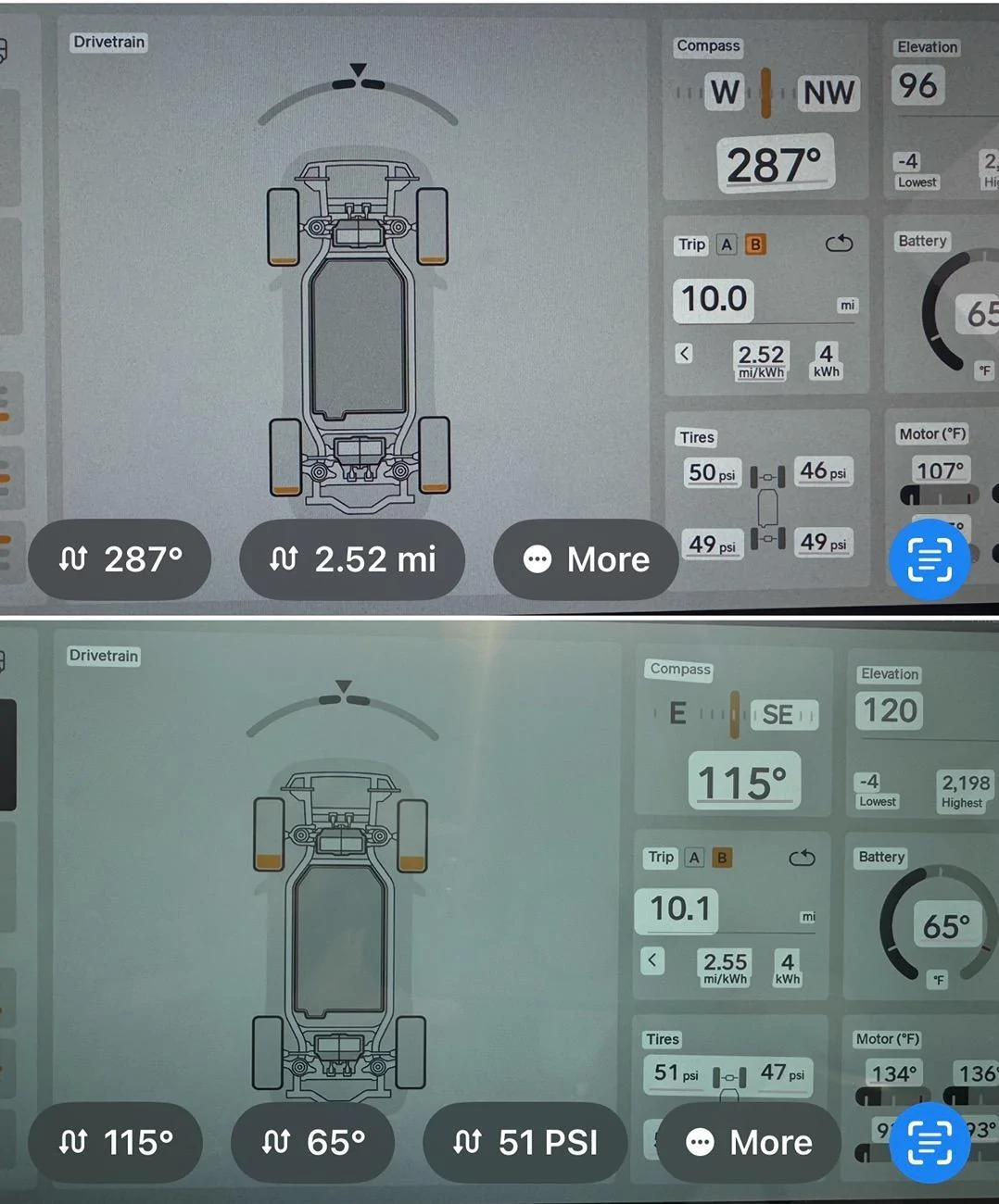 Rivian R1T R1S Unexpected Conserve vs All Purpose Efficiency Behavior img_0667-jpeg