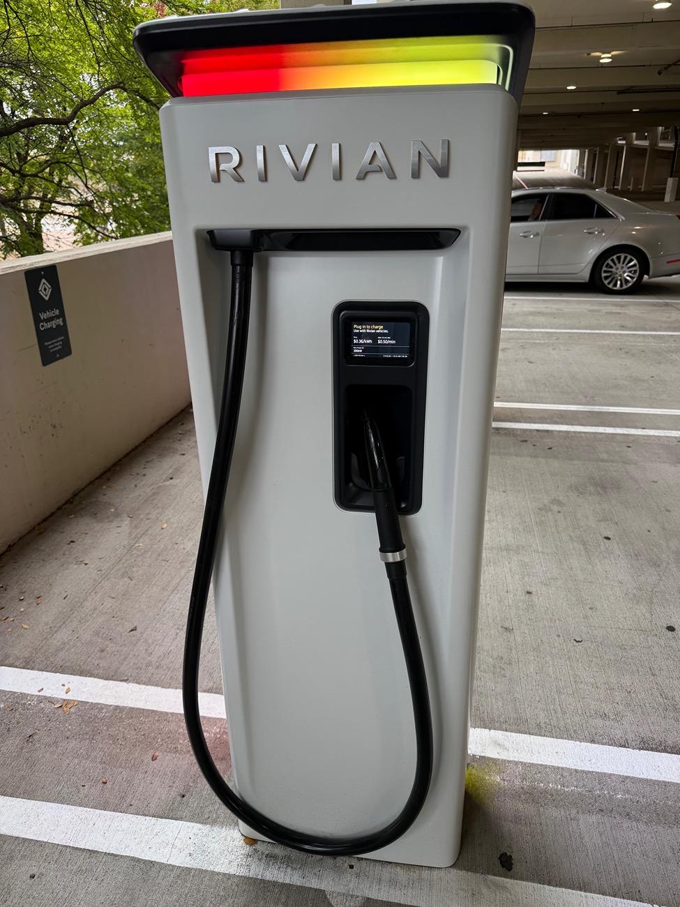 Rivian R1T R1S RAN Rivian Charging Stations Locations Map via Google Maps IMG_4114