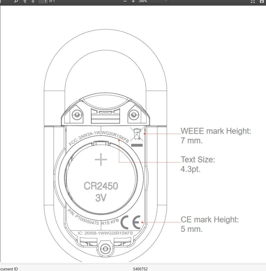 Rivian R1T R1S New Rivian Key Fob 2.0 w/ Ultra-Wideband (UWB) passed by FCC 1730734982512-sg