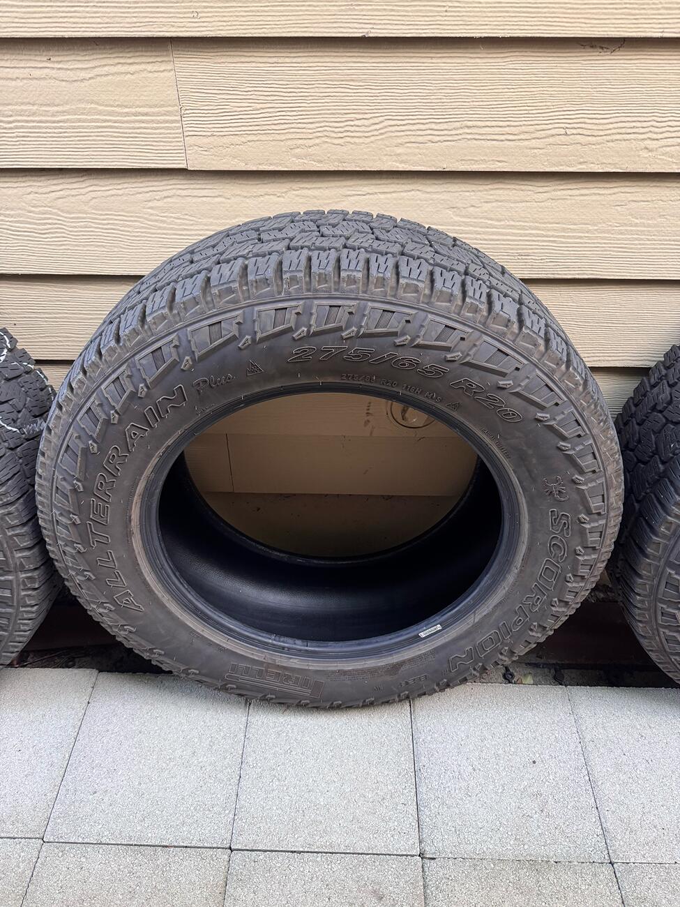 Rivian R1T R1S 3 Pirelli AT takeoffs - good condition - good spares tempImage1ICWuK