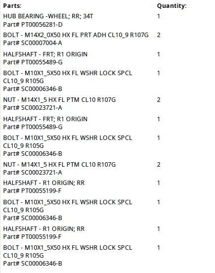 Rivian R1T R1S Clicking noise from rear at low speed Screenshot 2024-11-11 at 12.32.57 PM