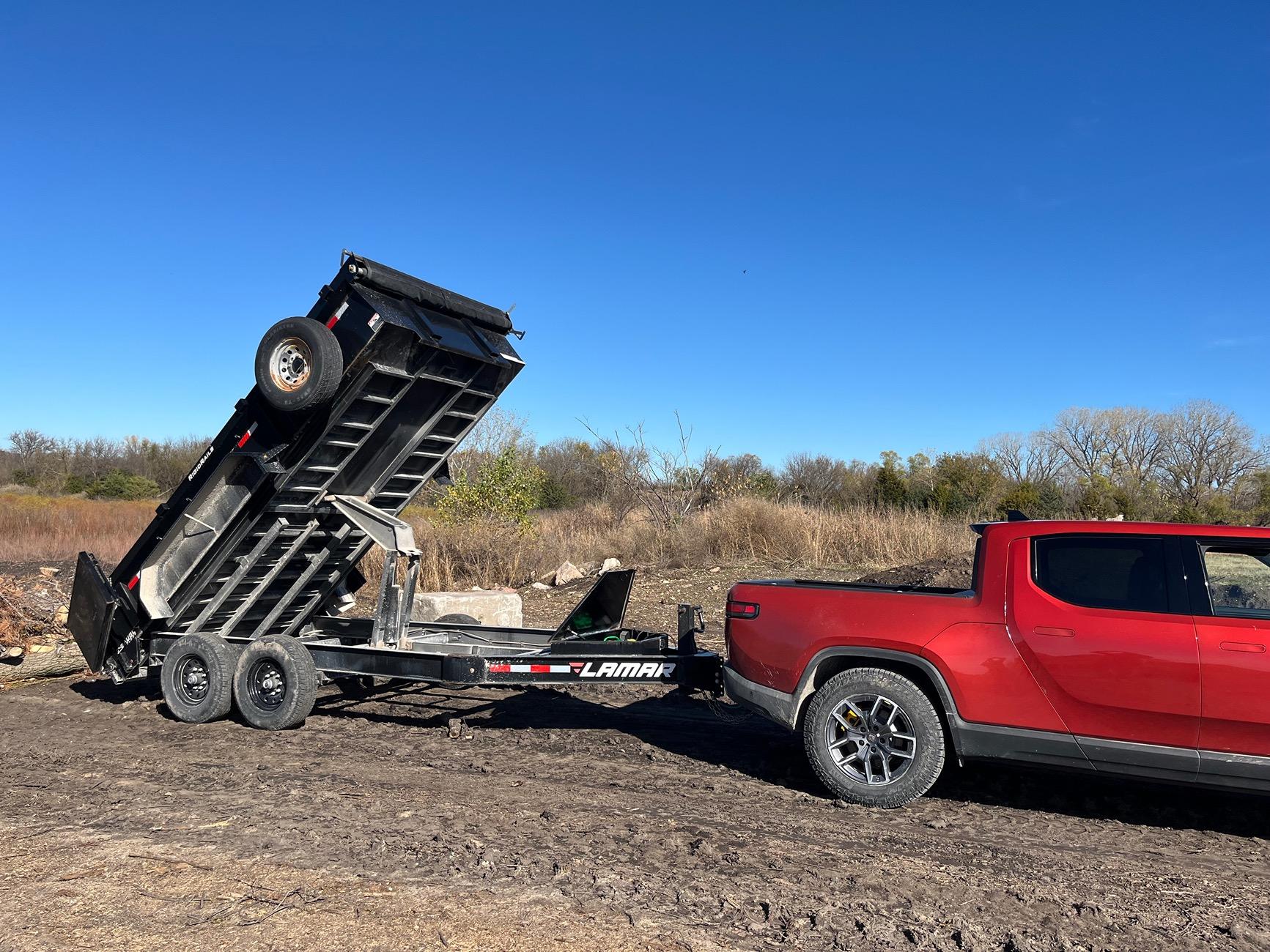 Rivian R1T R1S Towing + Efficiency: Please post your experience! IMG_3509