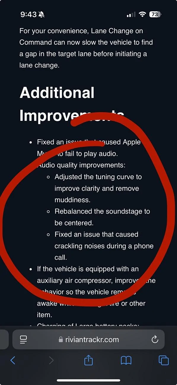 Rivian R1T R1S Gen 2 Premium Sound EQ - Post Your Settings IMG_1611