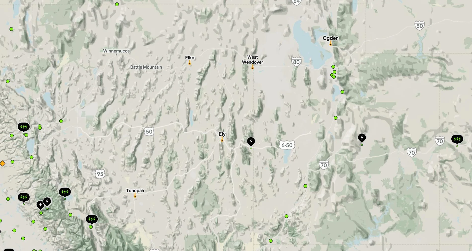 Rivian R1T R1S Many new RAN locations added to the official map! Screenshot 2024-11-12 at 9.18.21 PM