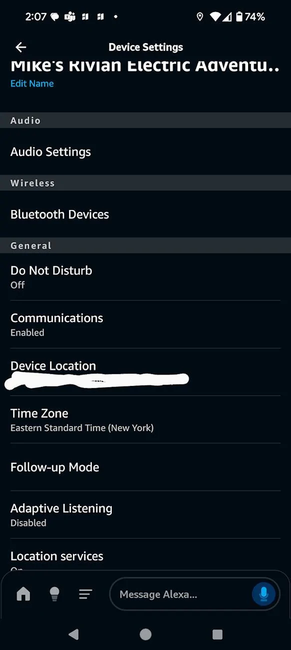 Rivian R1T R1S No Internet no Alexa 1731525014920-nr