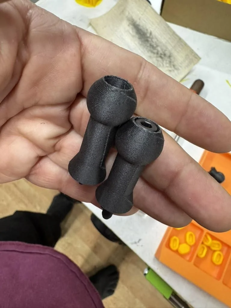 Rivian R1T R1S CarPlay/Android Auto unit and phone charger installed with solid 3D printed mounts 1731596902224-r0
