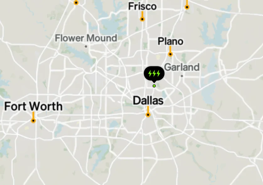 Rivian R1T R1S RAN charging station opens in Dallas, TX GbZpl2mboAAeK1d