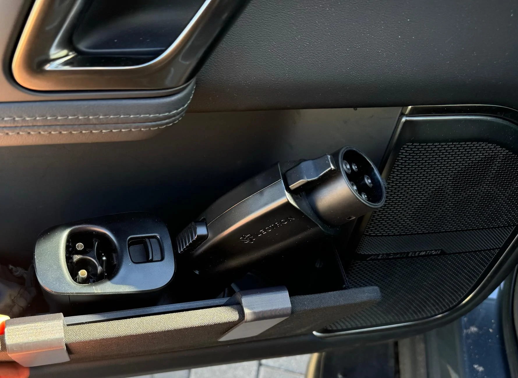 Rivian R1T R1S Work In Progress - NACS Adapter Holder IMG_0534
