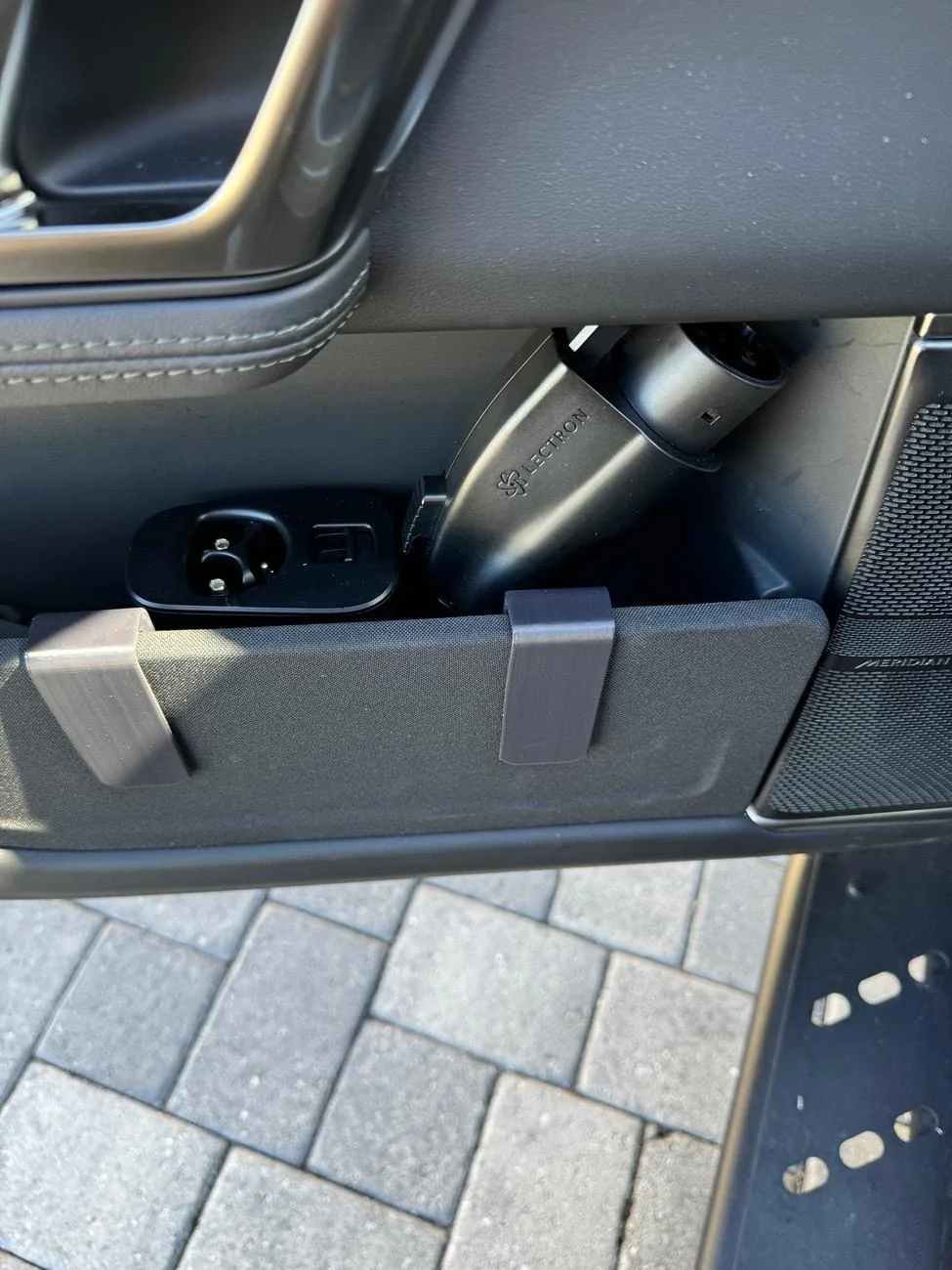 Rivian R1T R1S Work In Progress - NACS Adapter Holder IMG_0532