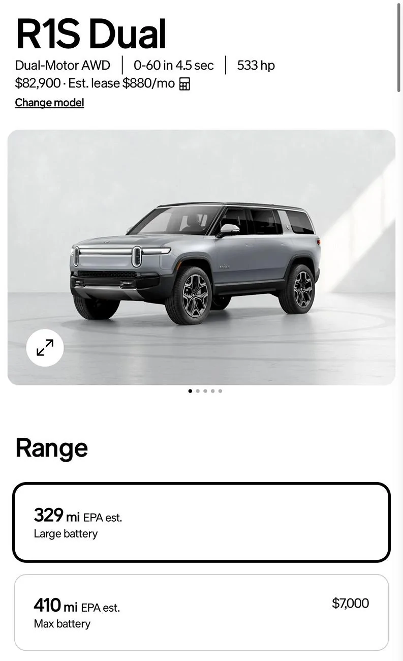 Rivian R1T R1S Large Pack Battery - EPA Official Numbers IMG_8106