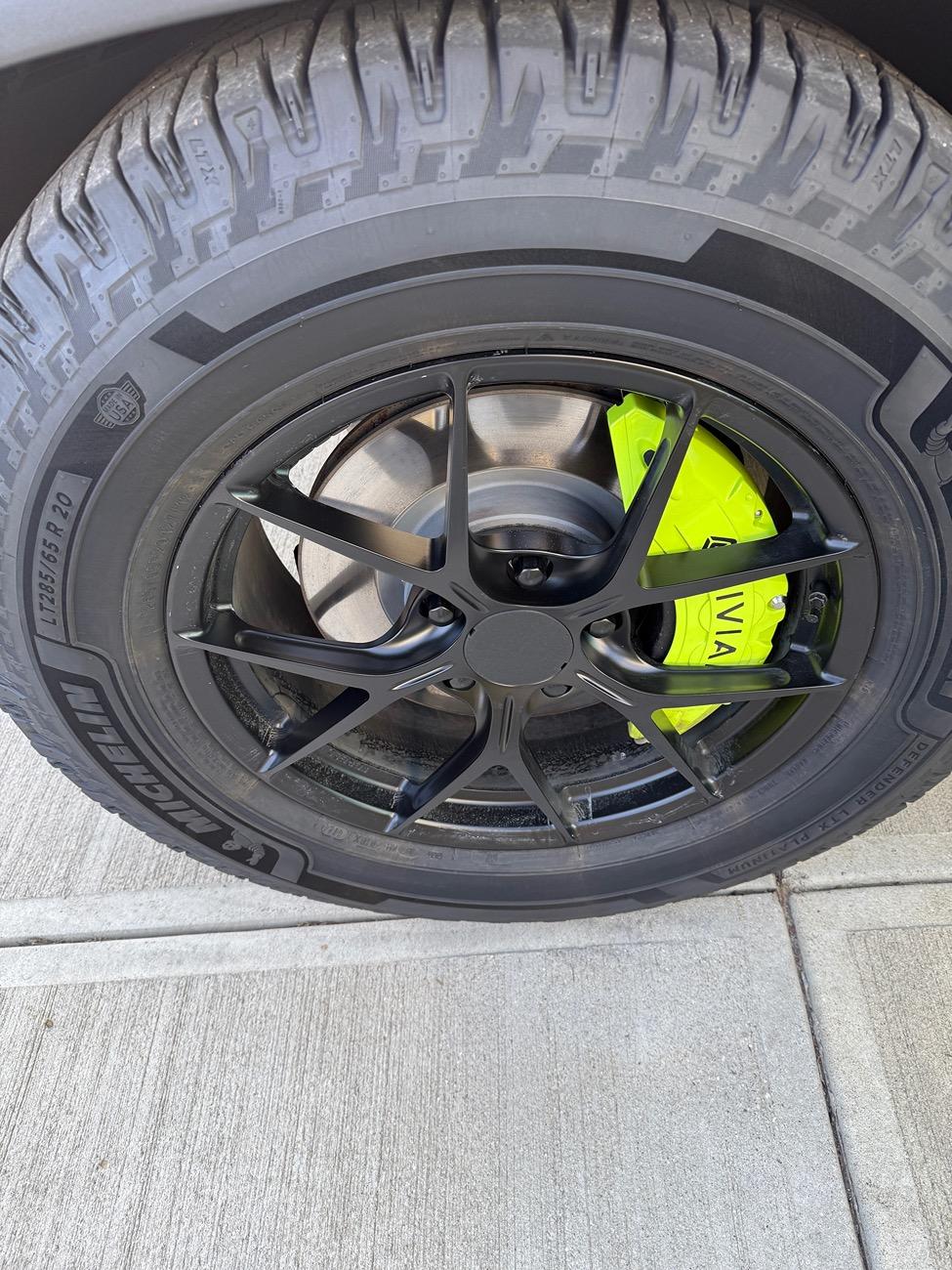 Rivian R1T R1S Atomic Wheel Center Cap 3D Printable IMG_0626