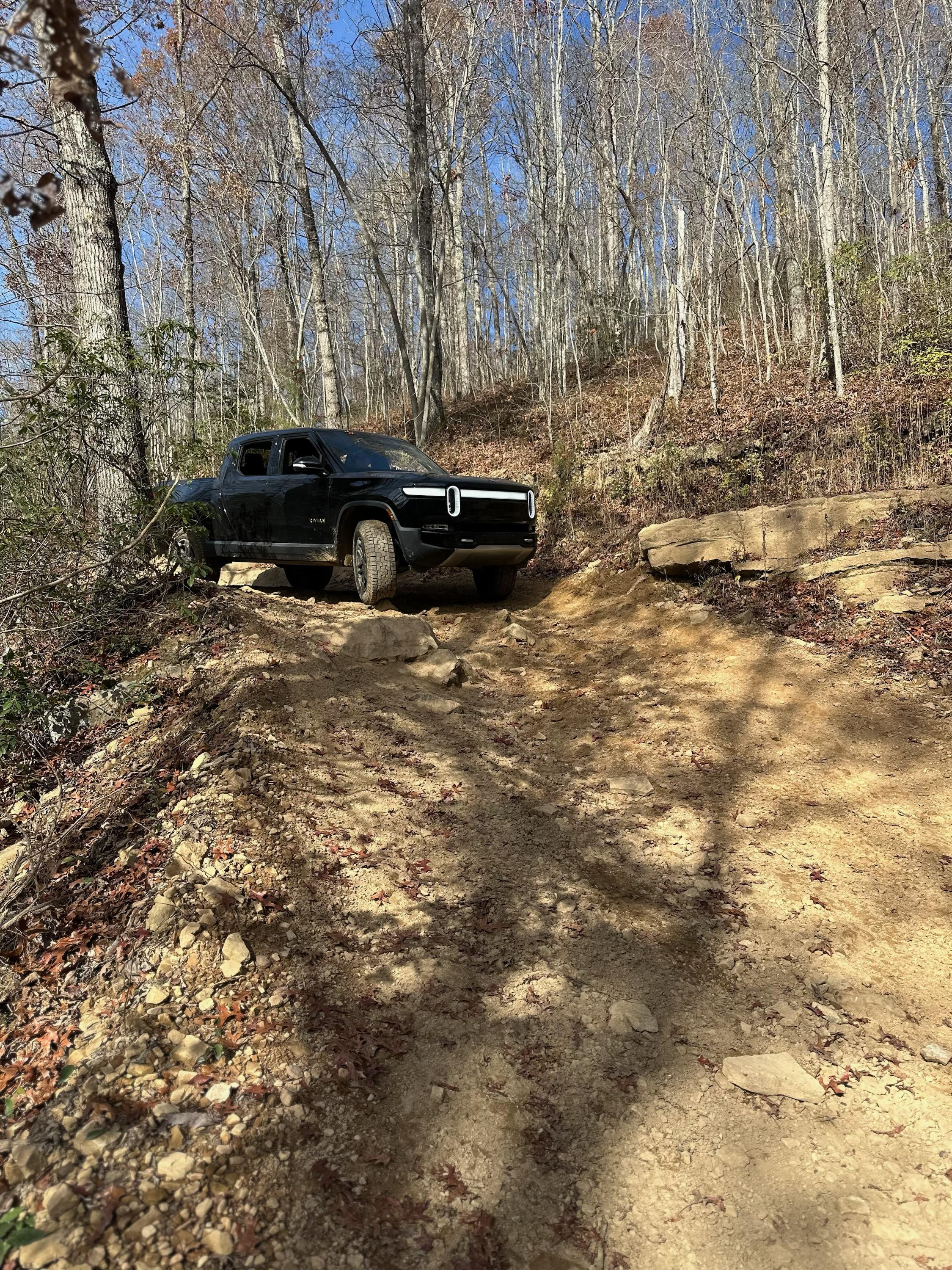 Rivian R1T R1S Wildcat Off Road Park - Livingston KY with two R1T C2462A57-738D-4B2F-B9EE-9C02898857CA