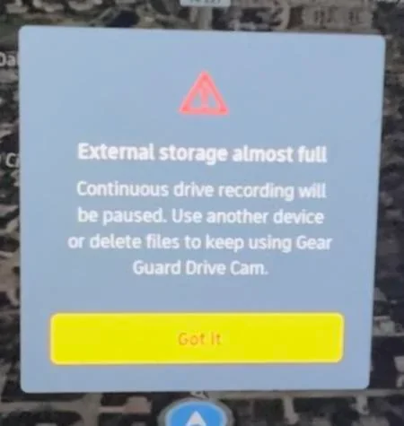 Rivian R1T R1S Drive Cam does not overwrite old recordings... 1732108731087-or