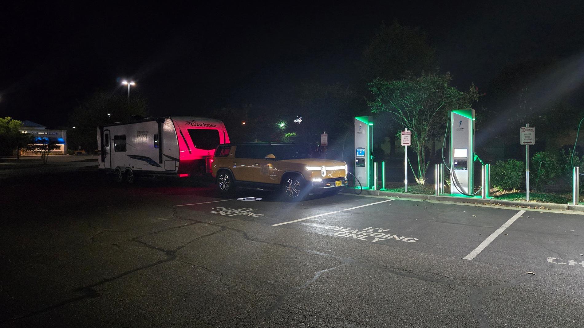 Rivian R1T R1S How many different RAN Stations have you visited? 20241029_230247
