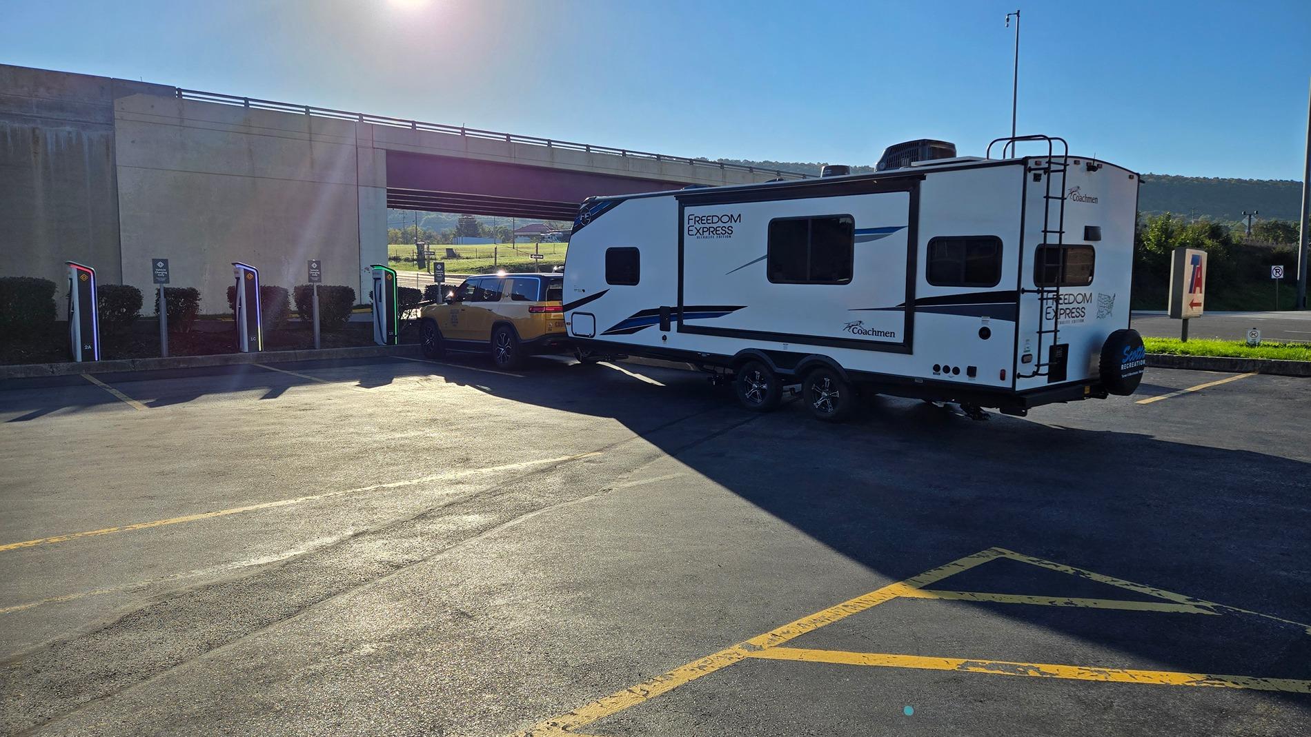 Rivian R1T R1S How many different RAN Stations have you visited? 20241006_085733