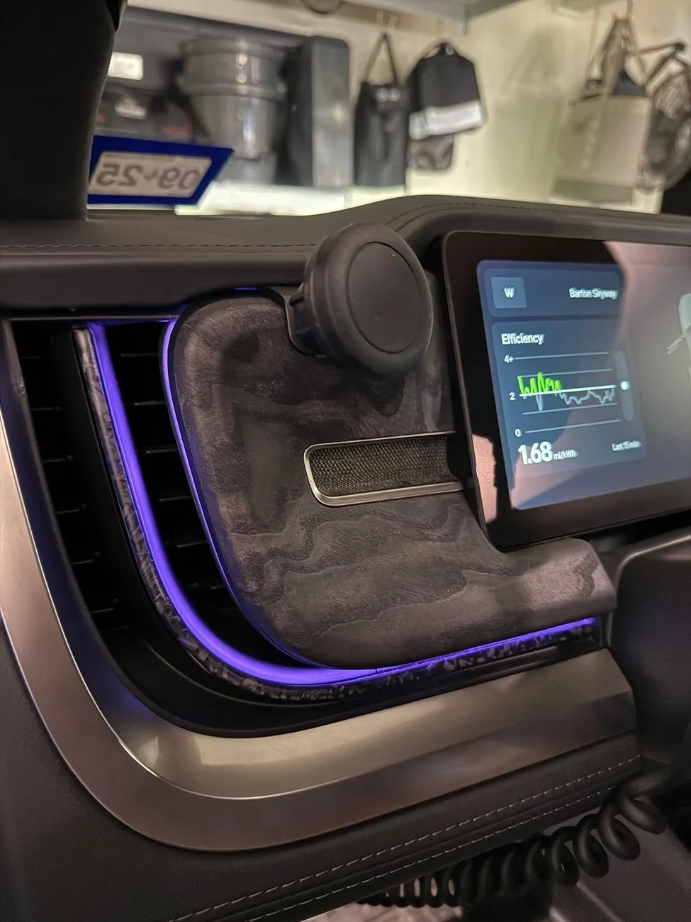 Rivian R1T R1S advice on drivers side phone mount / charger IMG_7761