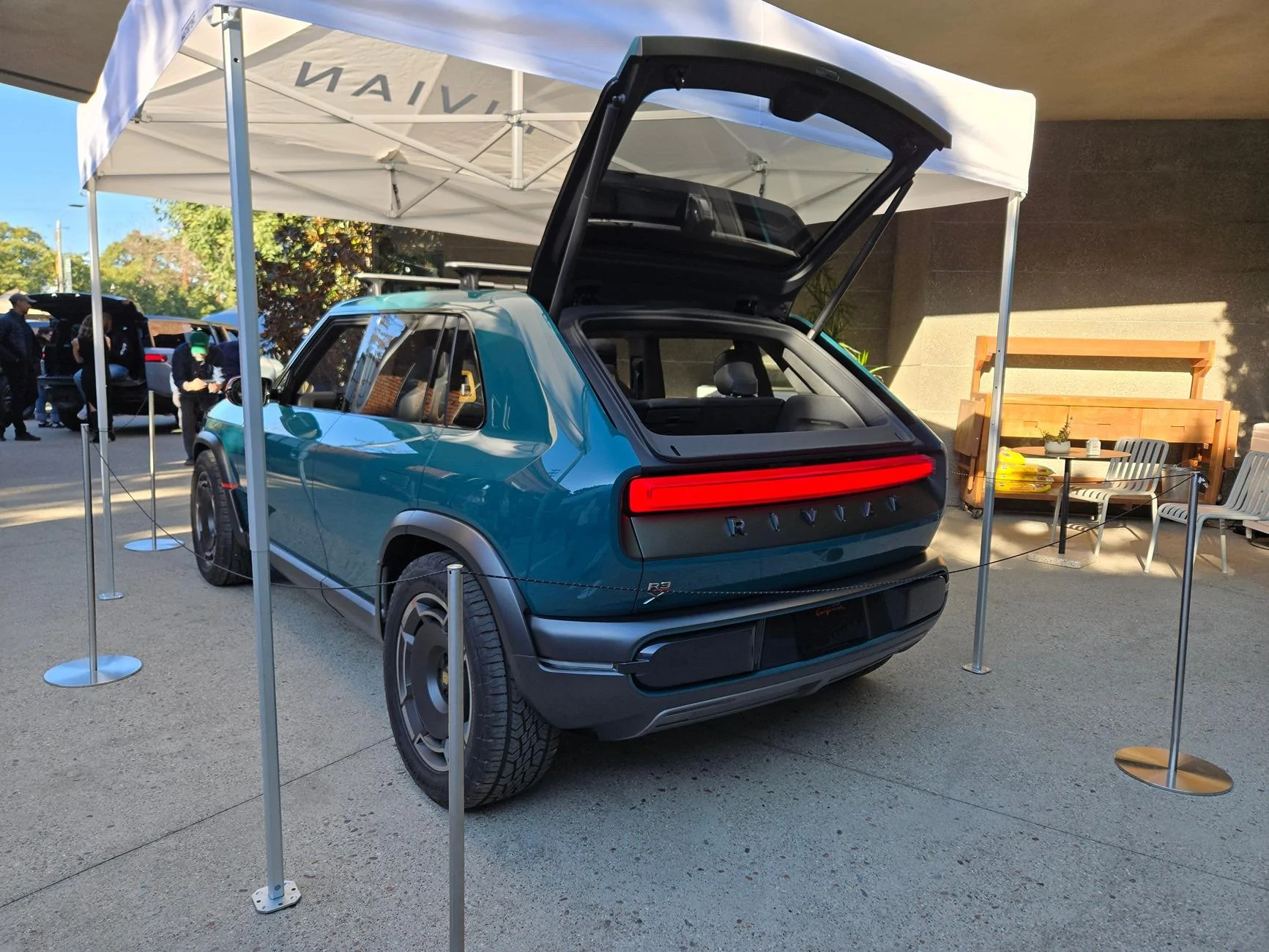 Rivian R1T R1S Rivian R2 and R3X at Rivian Venice / Los Angeles Auto Show! 20241120_144300-jpg