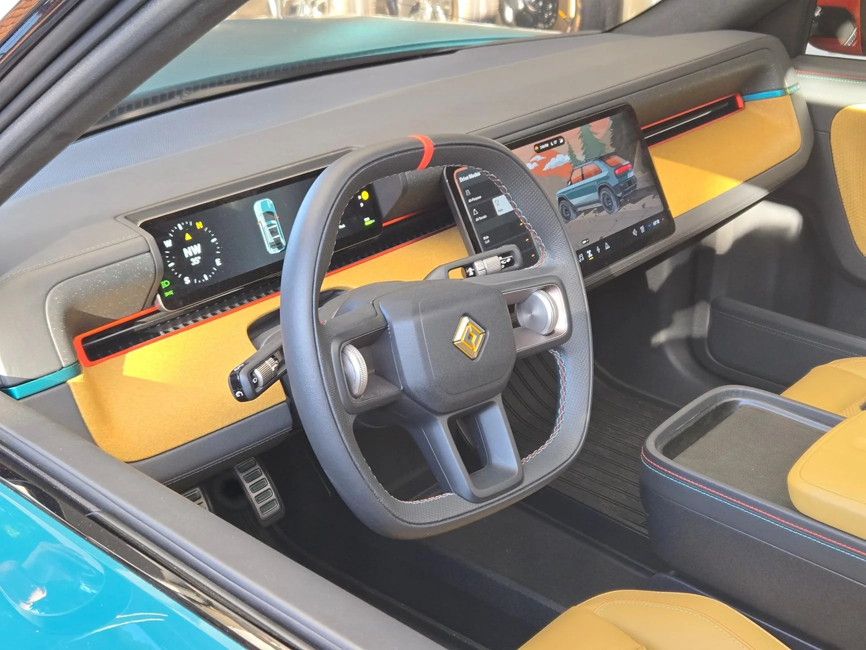 Rivian R1T R1S Rivian R2 and R3X at Rivian Venice / Los Angeles Auto Show! 20241120_144328-jpg