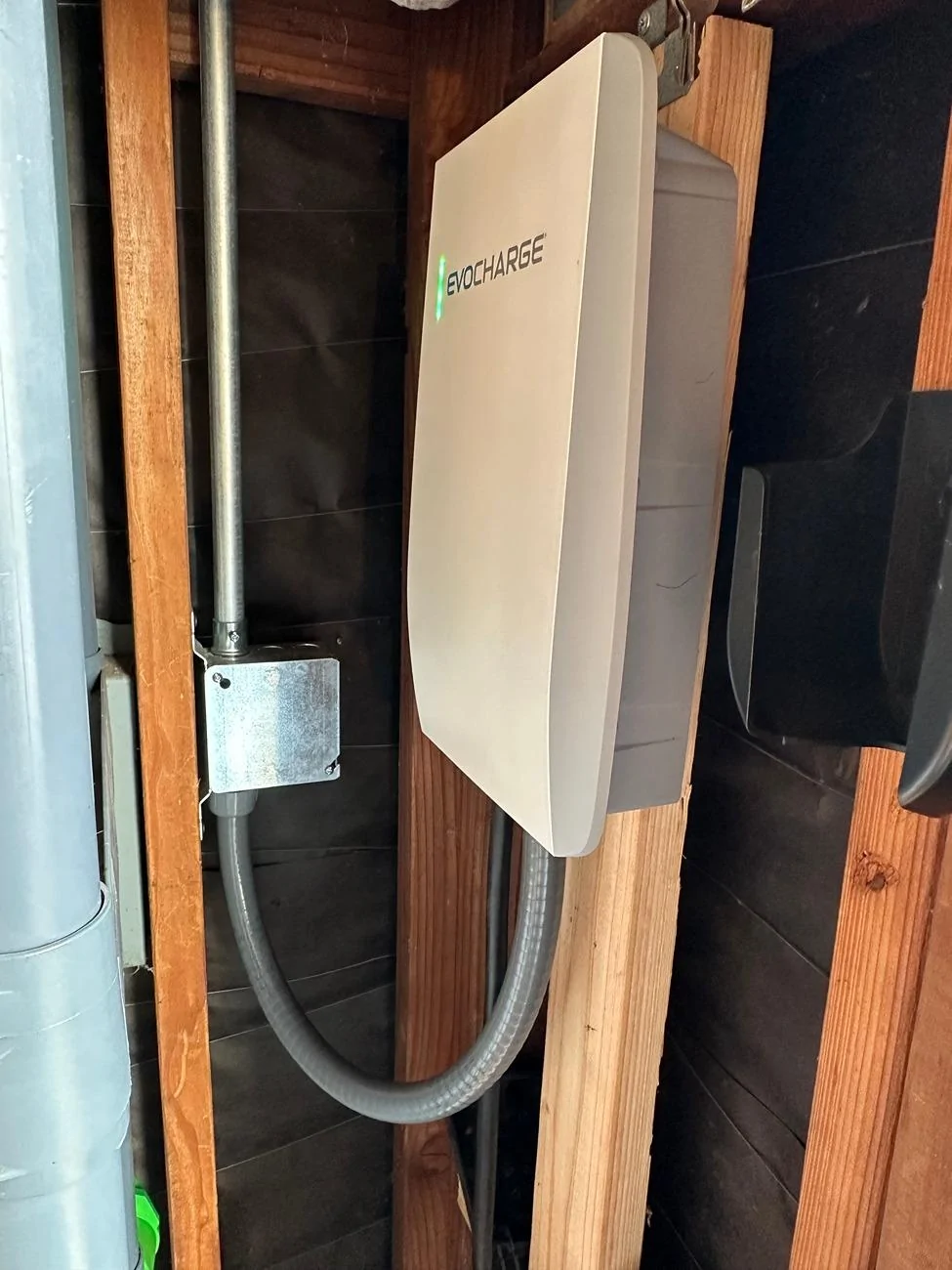 Rivian R1T R1S Show off your Level 2 Home Charger installs here IMG_3489