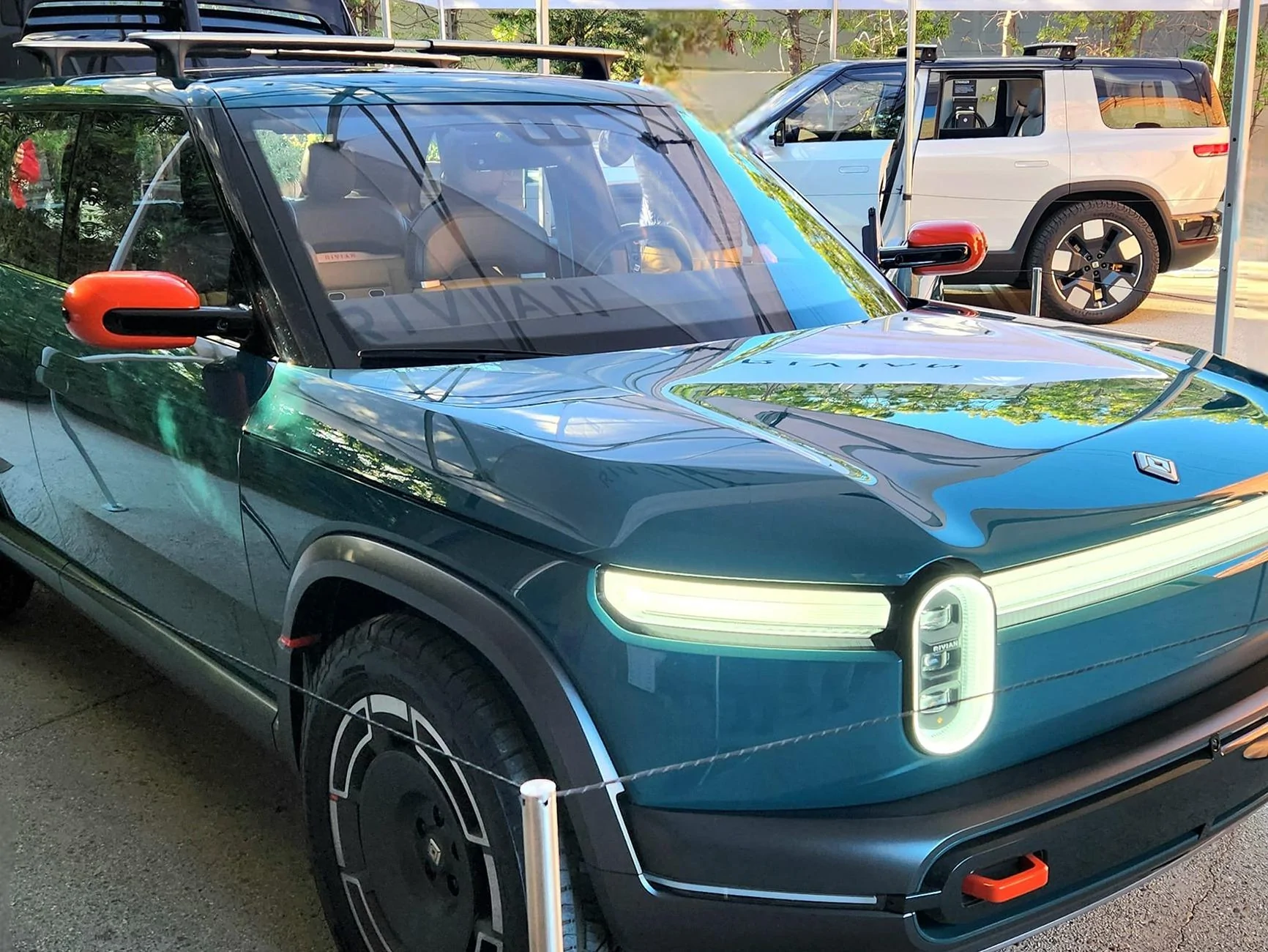 Rivian R1T R1S Rivian R2 and R3X at Rivian Venice / Los Angeles Auto Show! 467602333_493522847176772_6289271285889668481_n