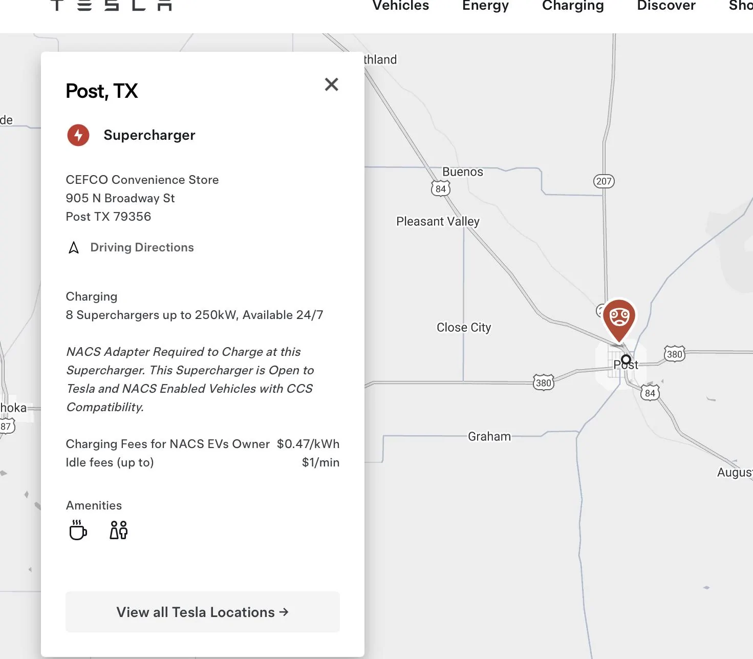 Rivian R1T R1S Rivian phone app shows tesla charging station but doesn’t reflect it in my Rivian truck IMG_3882